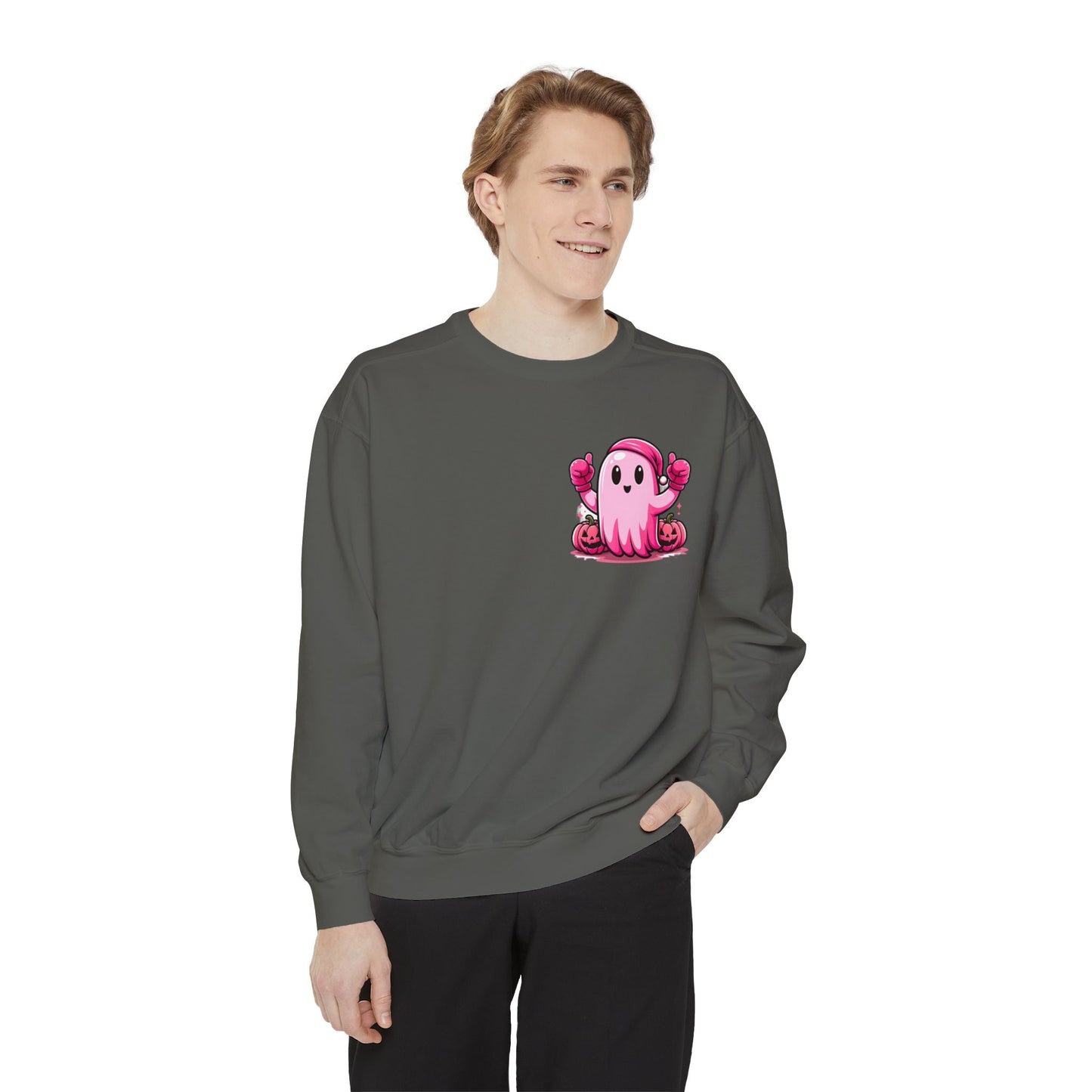 Pink Ghost Unisex Sweatshirt