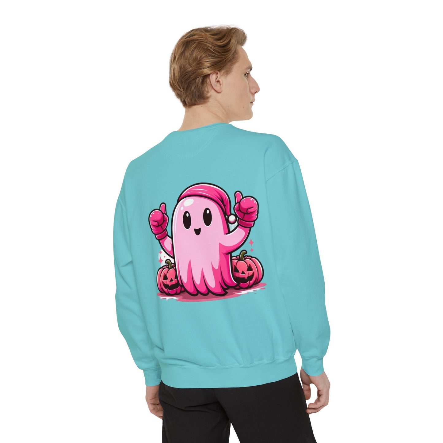 Pink Ghost Unisex Sweatshirt