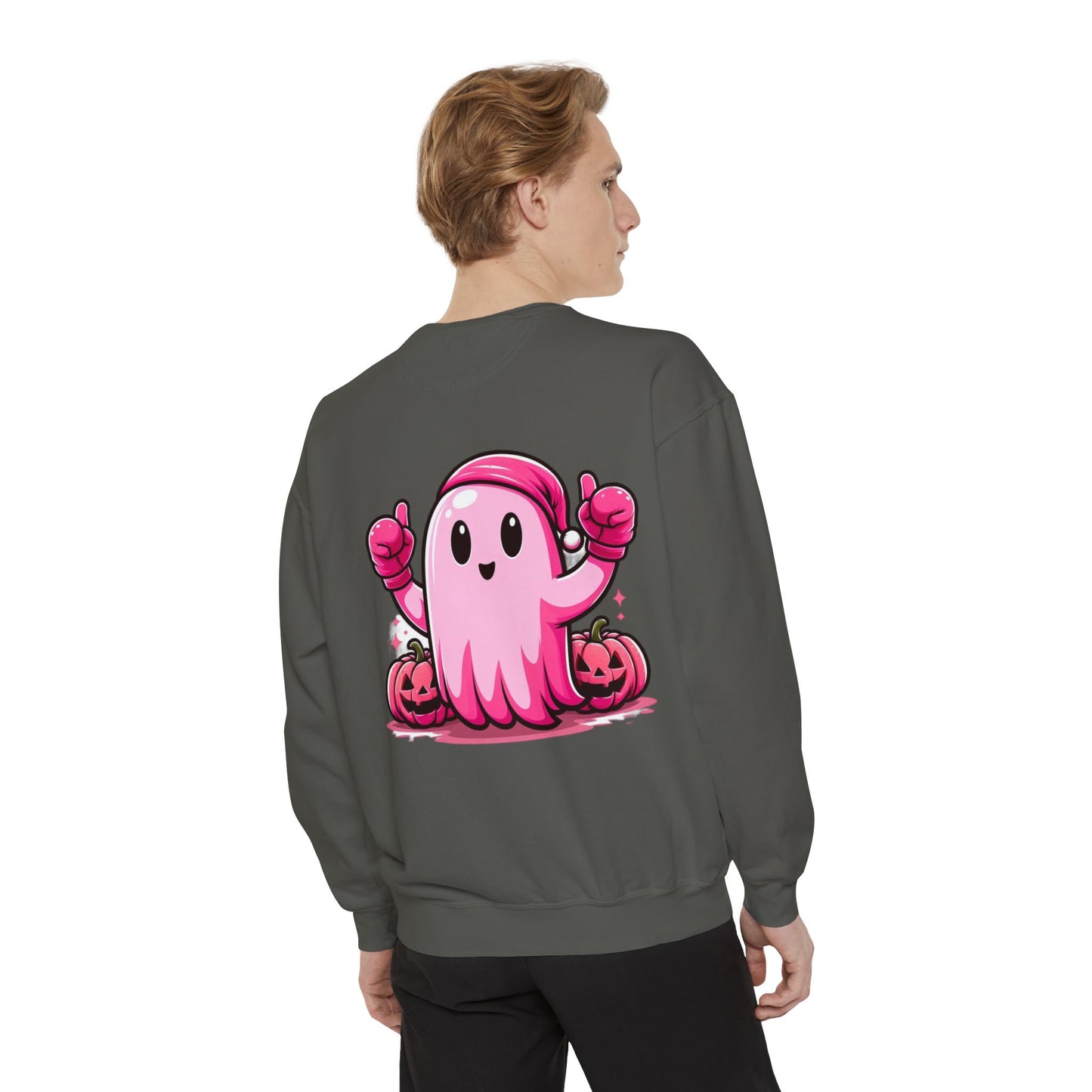 Pink Ghost Unisex Sweatshirt