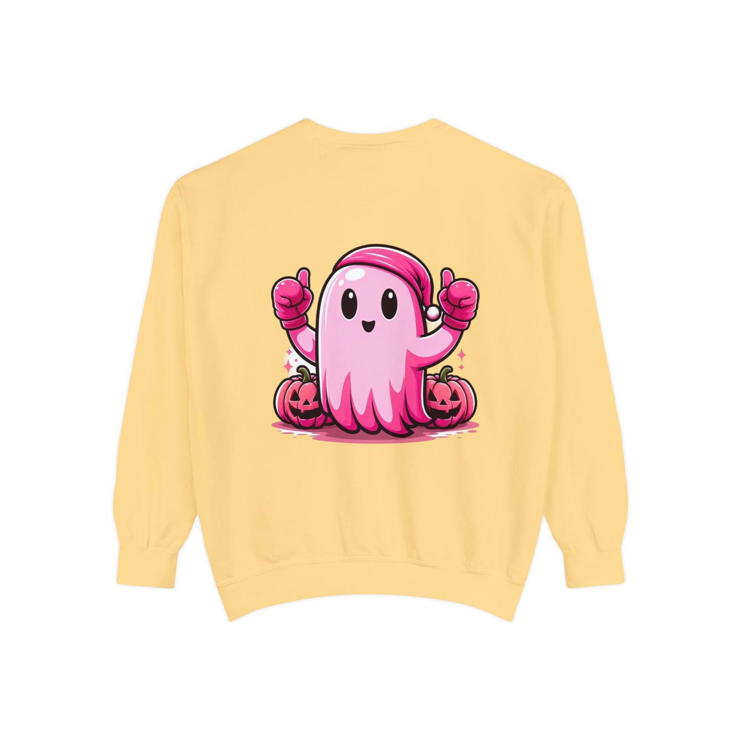 Pink Ghost Unisex Sweatshirt