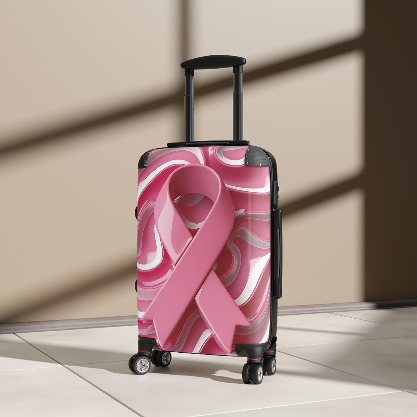 Pink Ribbon Suitcase