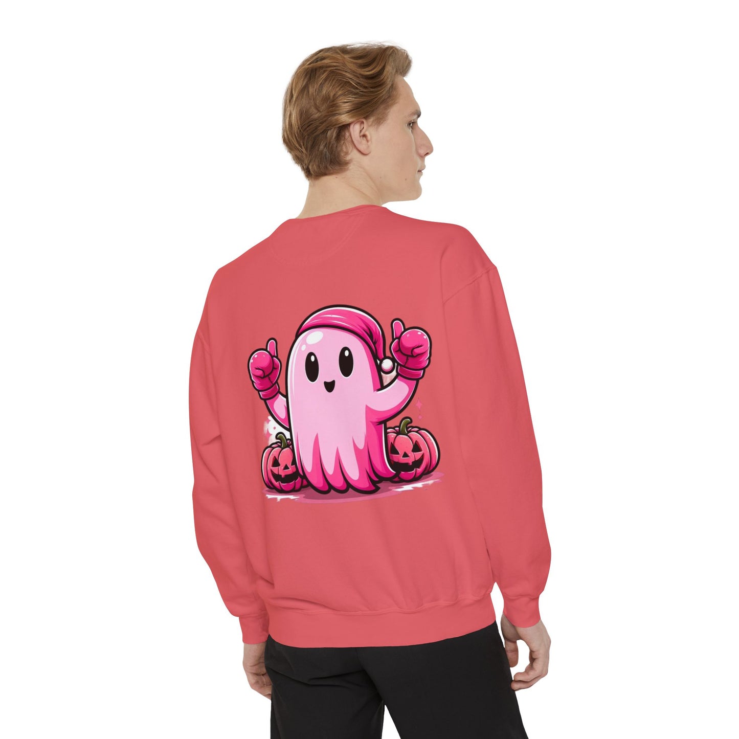 Pink Ghost Unisex Sweatshirt