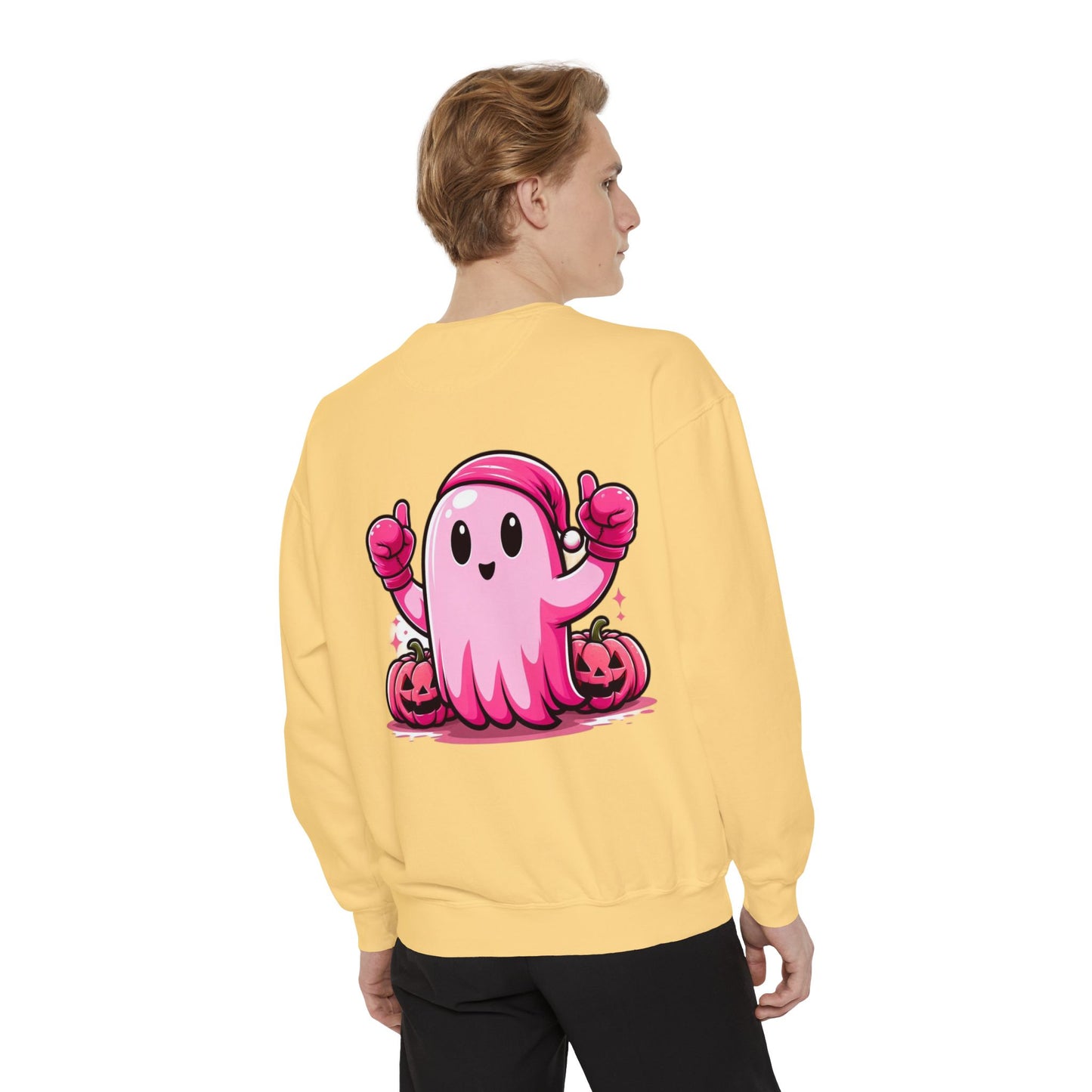 Pink Ghost Unisex Sweatshirt