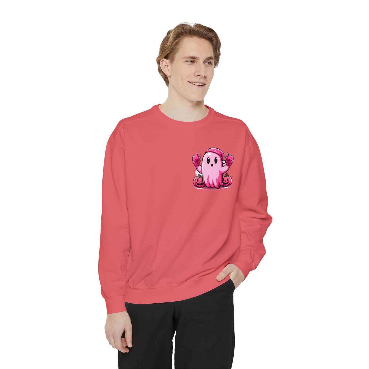 Pink Ghost Unisex Sweatshirt