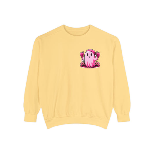 Pink Ghost Unisex Sweatshirt