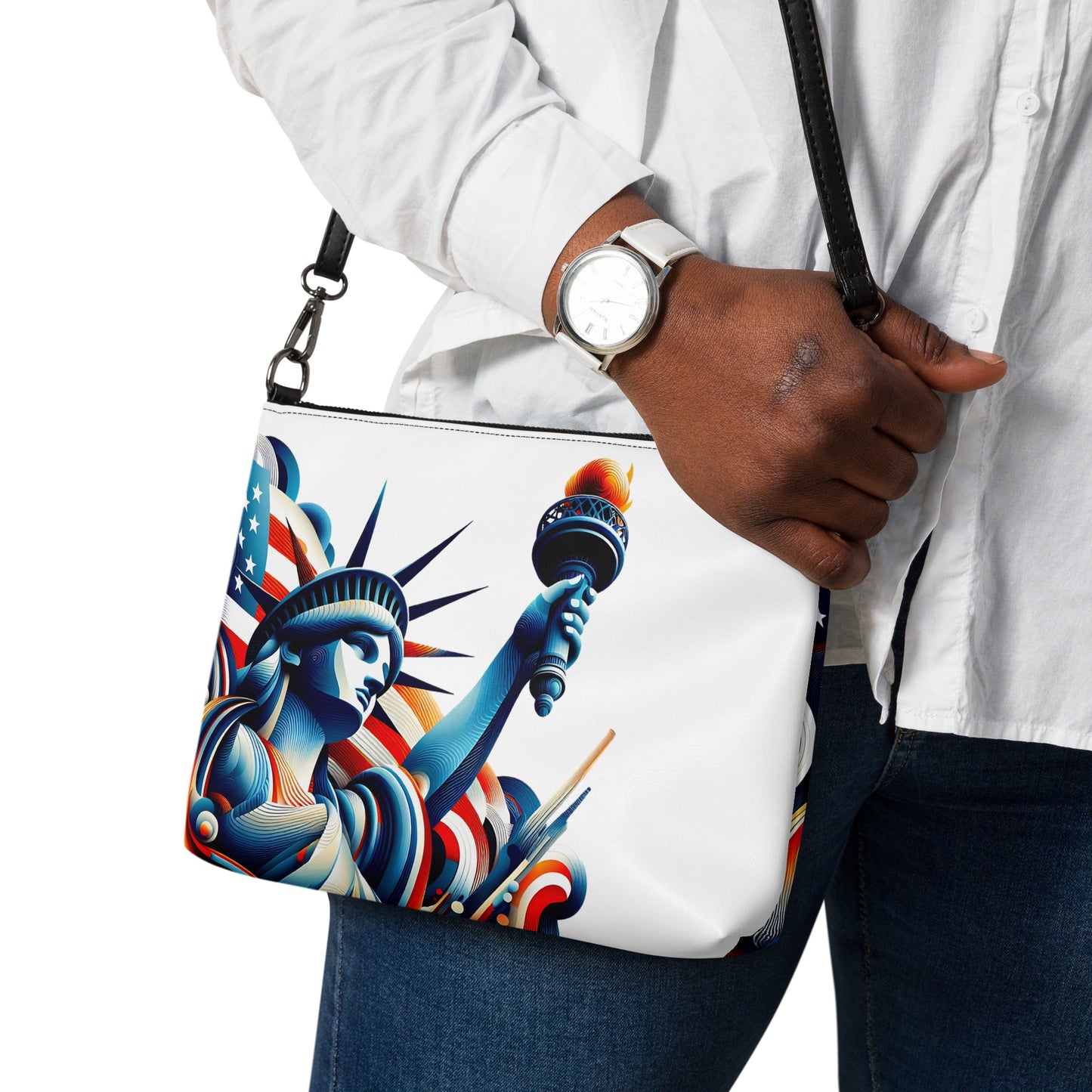 Statue Of Liberty Crossbody Bag