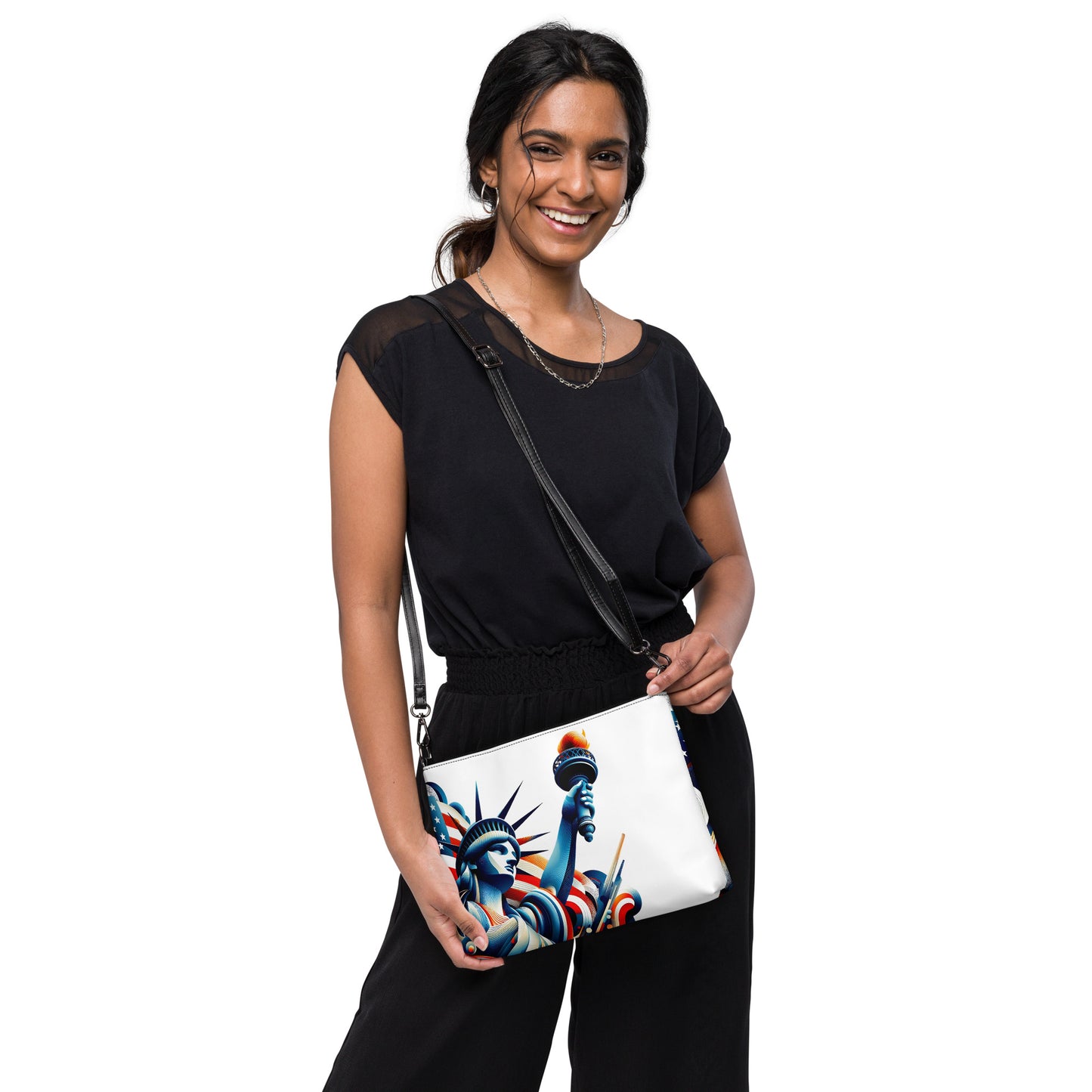 Statue Of Liberty Crossbody Bag