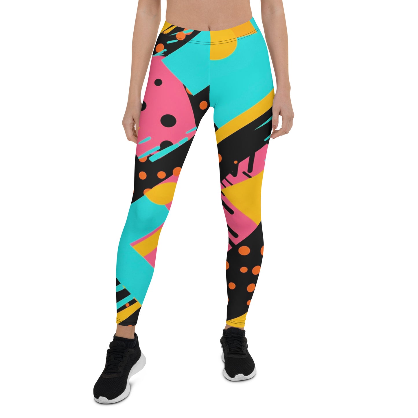 Abstract Paint Leggings