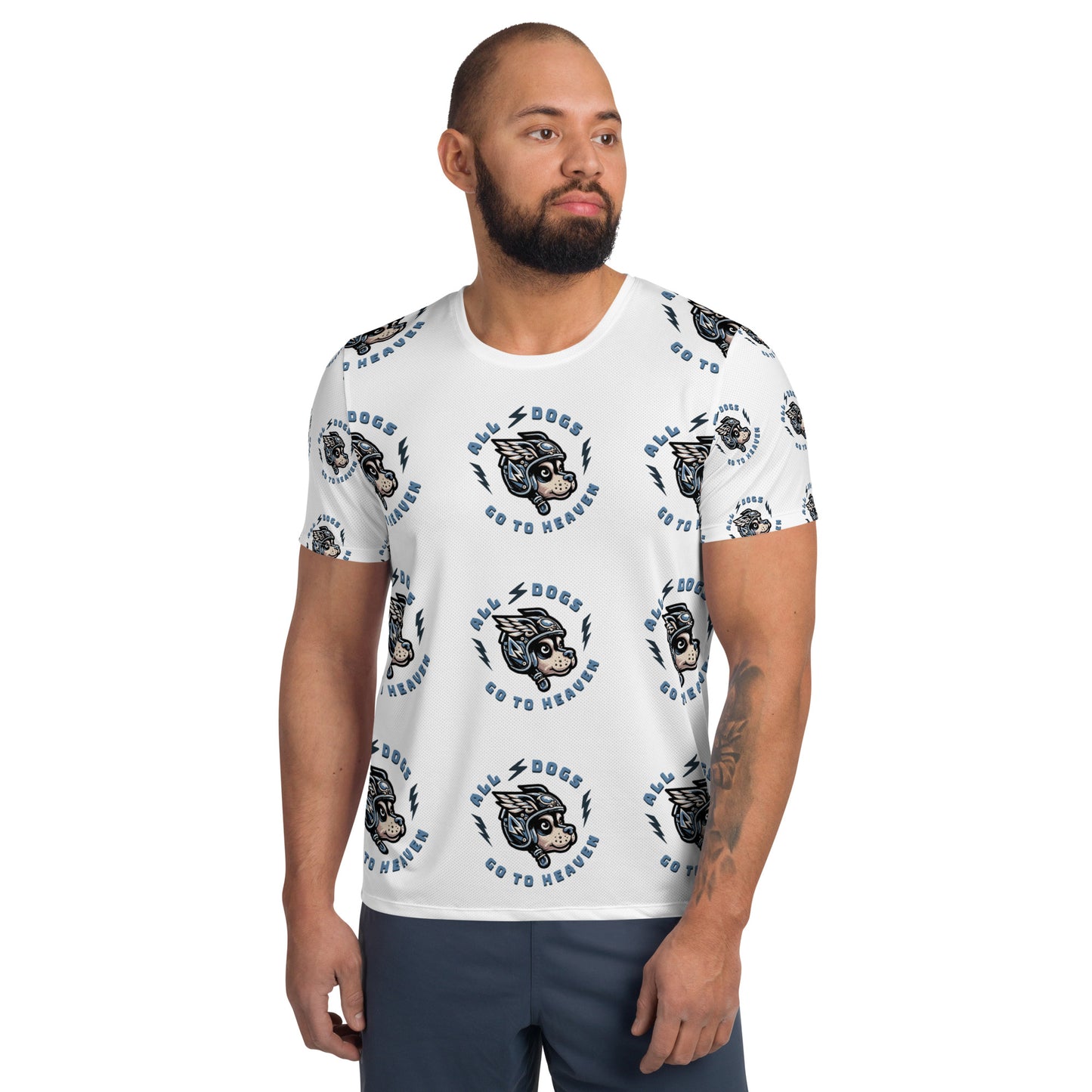 All-Over Print Men's Athletic T-shirt