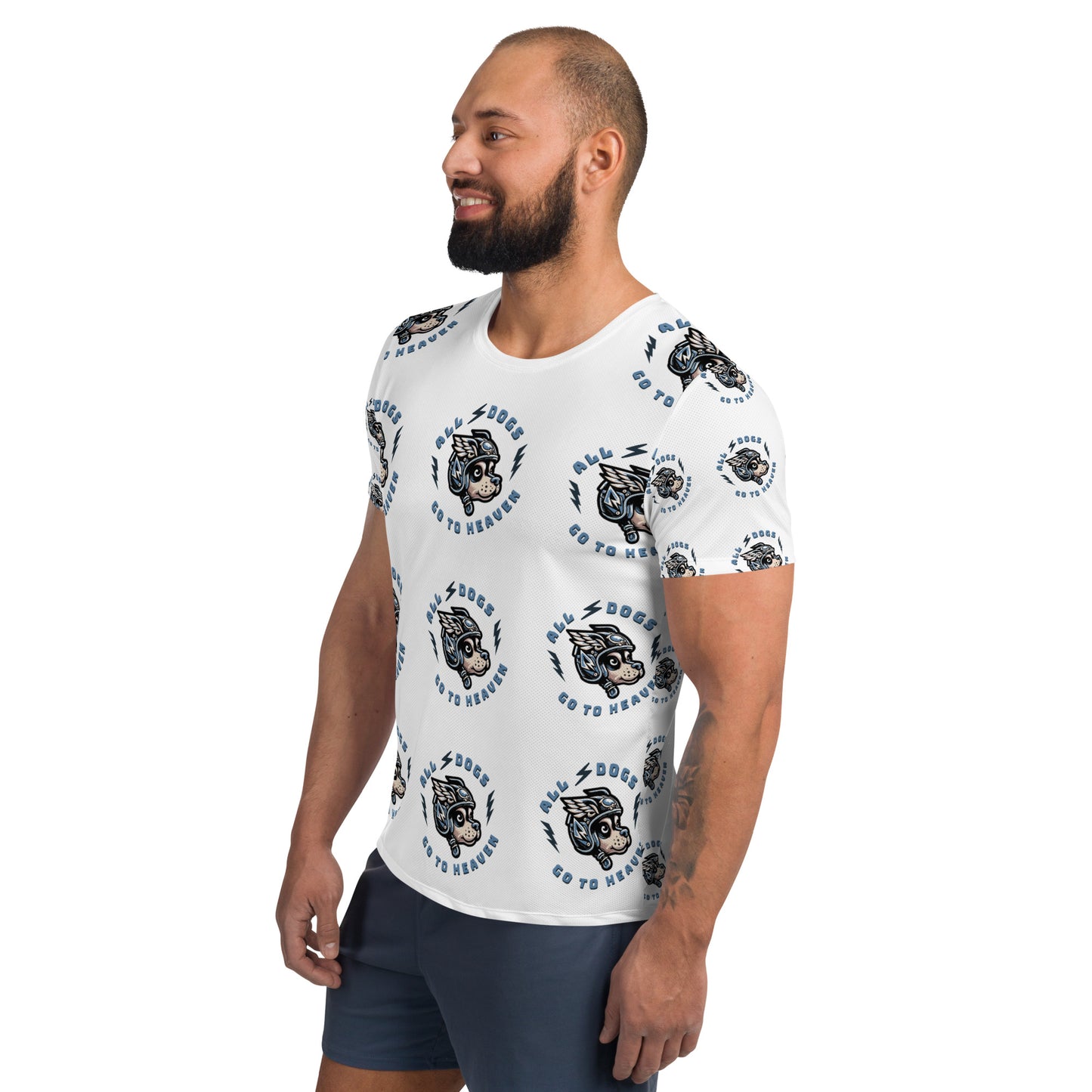 All-Over Print Men's Athletic T-shirt