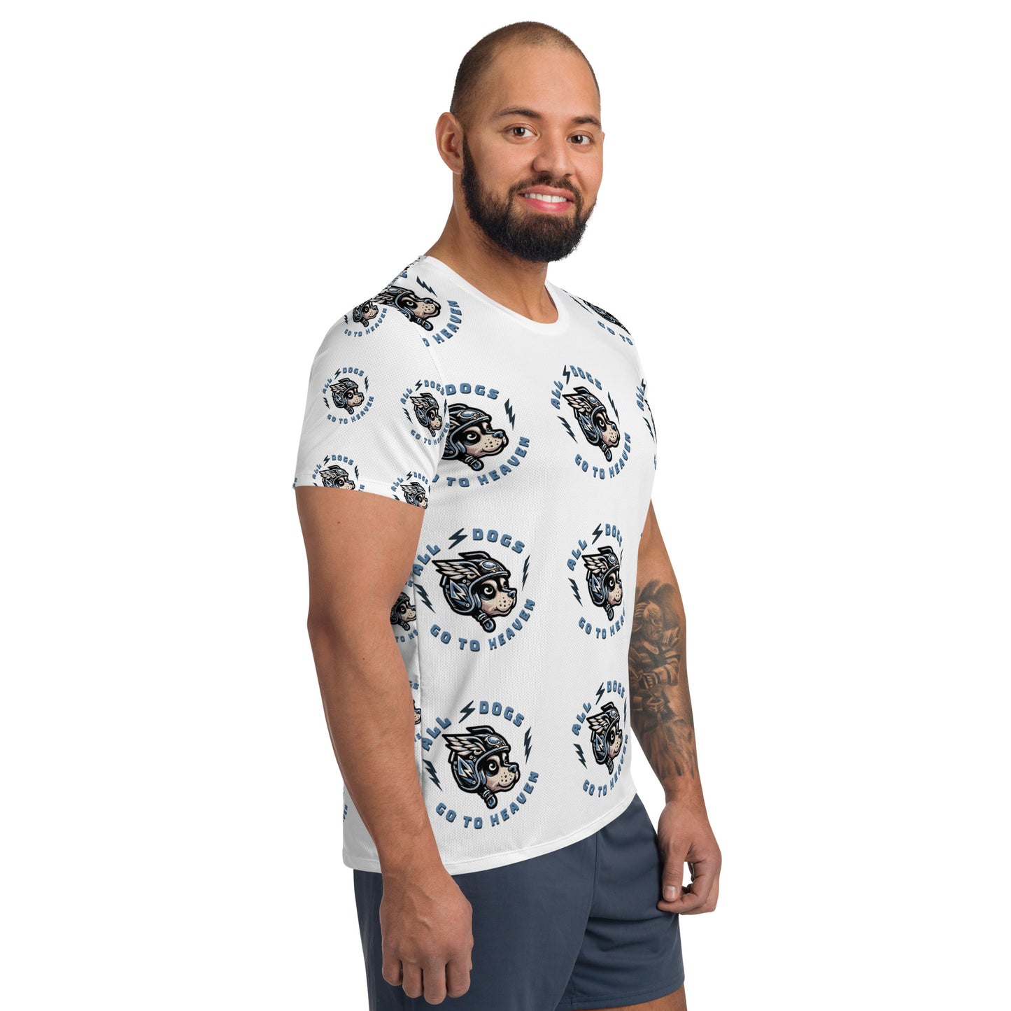 All-Over Print Men's Athletic T-shirt