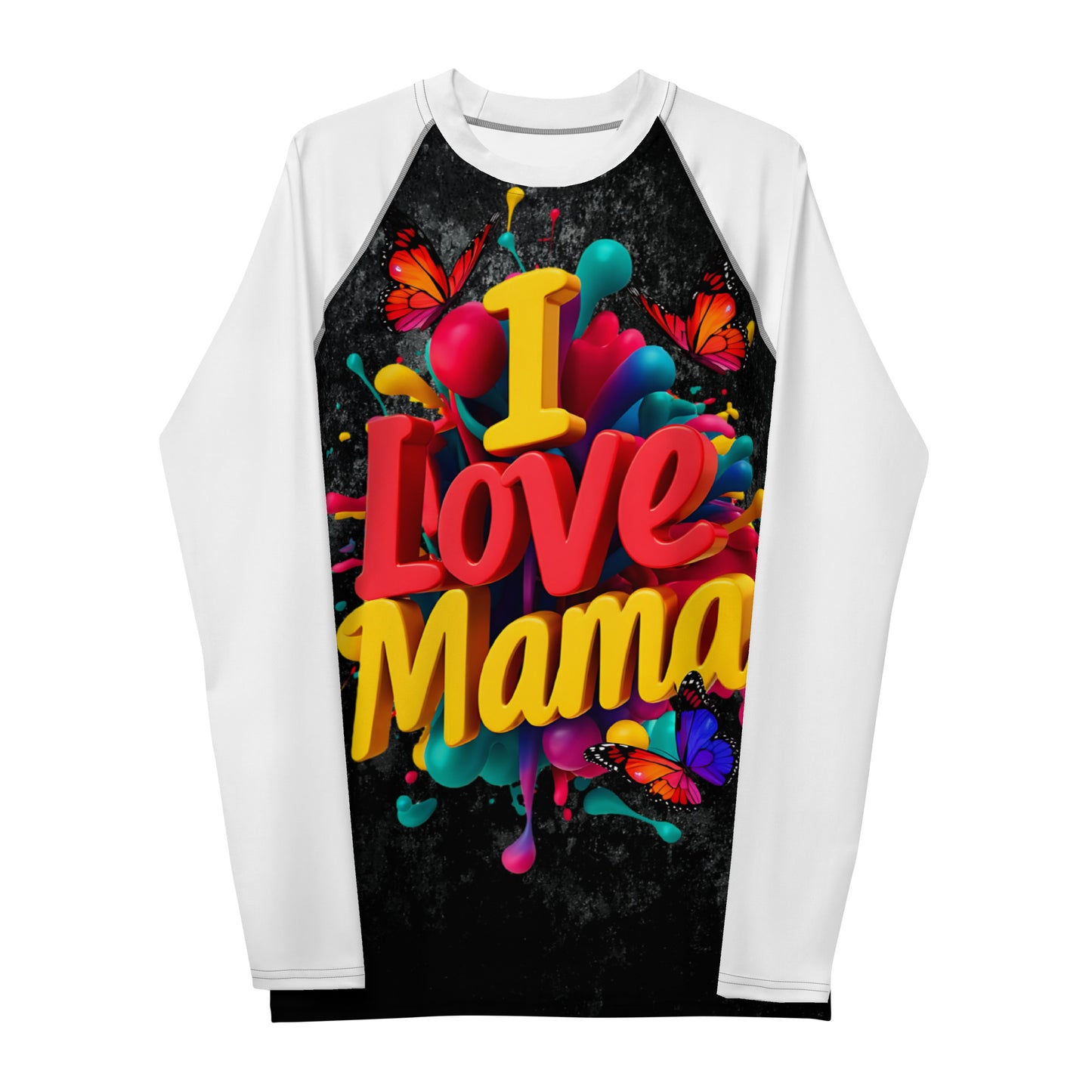 Love Mama Men's Rash Guard