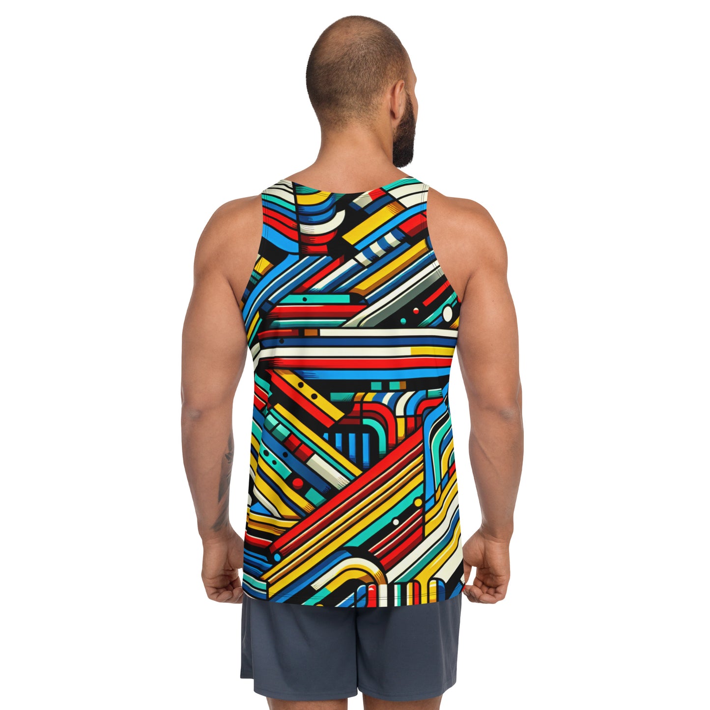 Multicolored Unisex Tank Top (FREE SHIPPING)