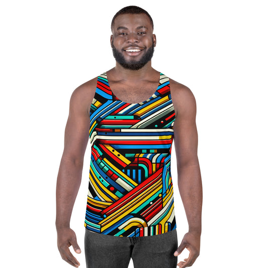 Multicolored Unisex Tank Top (FREE SHIPPING)