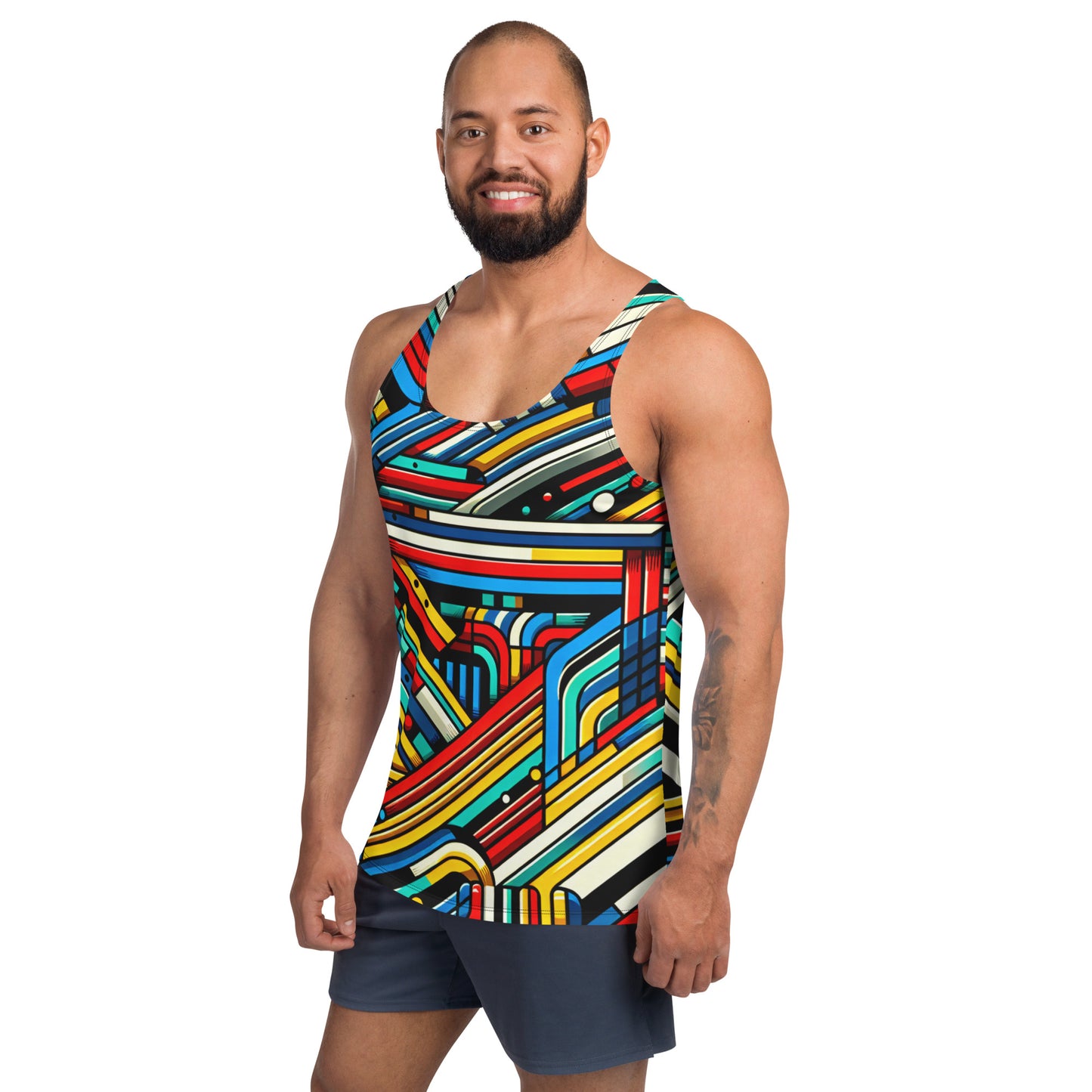 Multicolored Unisex Tank Top (FREE SHIPPING)