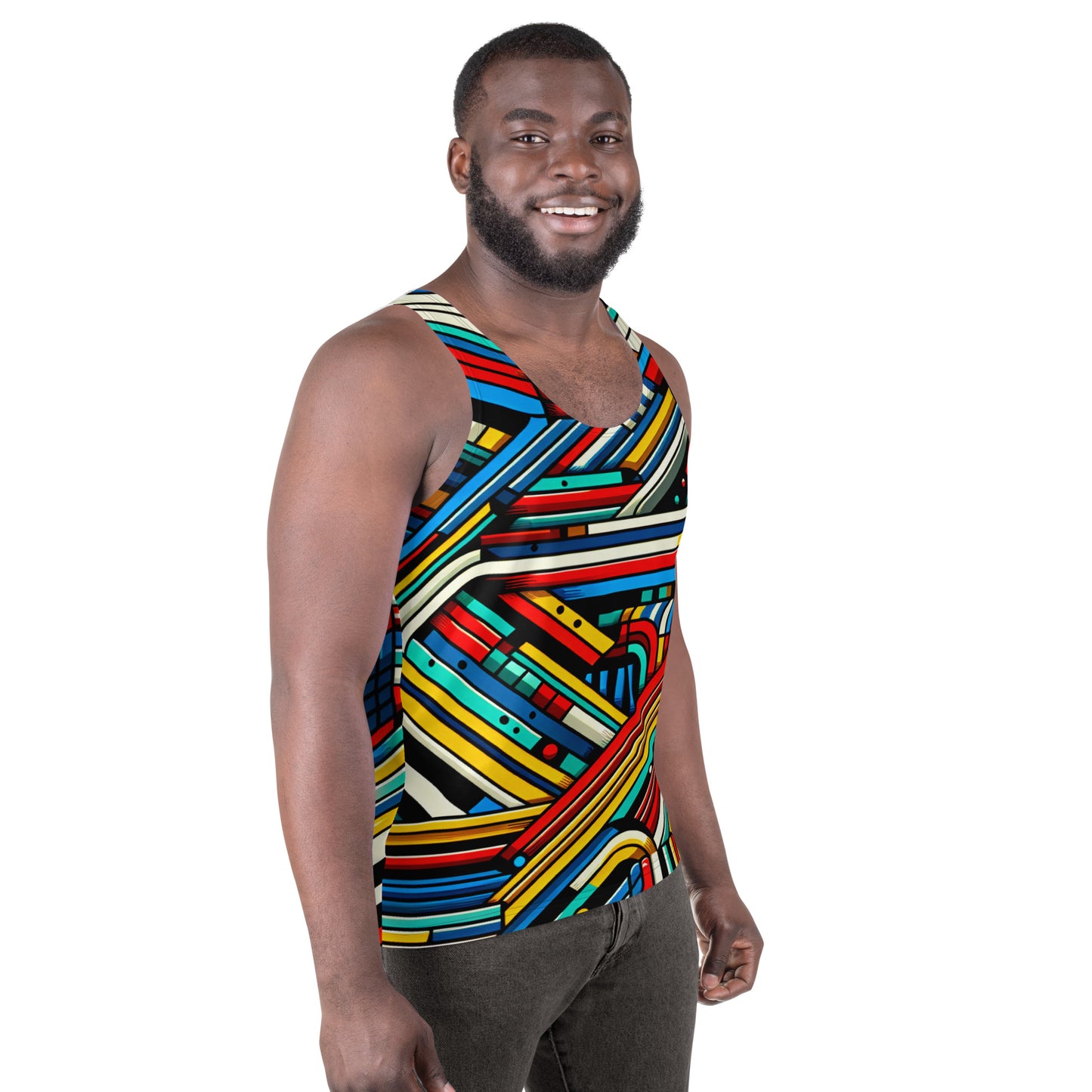 Multicolored Unisex Tank Top (FREE SHIPPING)