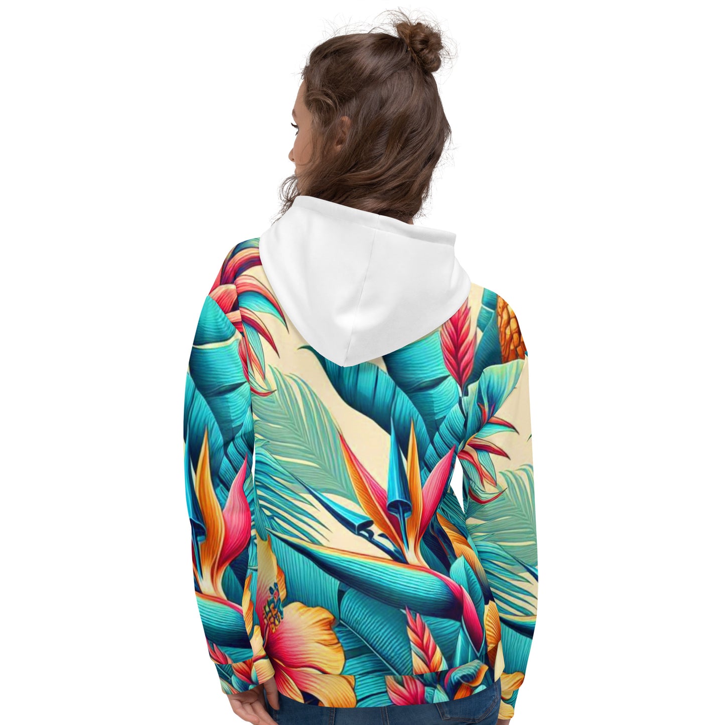 Floral Unisex Hoodie