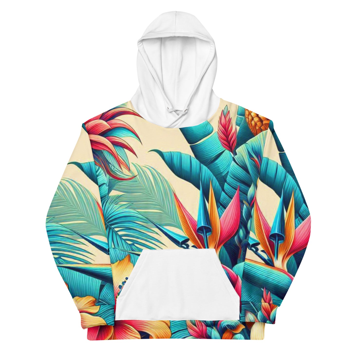 Floral Unisex Hoodie