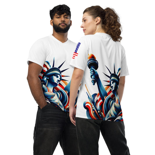 Statue Of Liberty Unisex Jersey