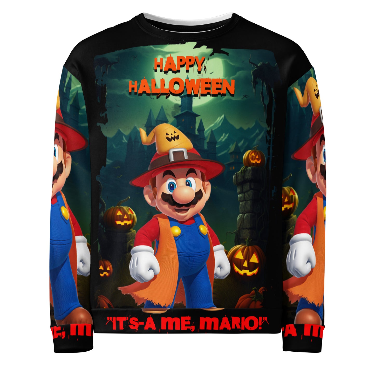 Mario Halloween Sweatshirt