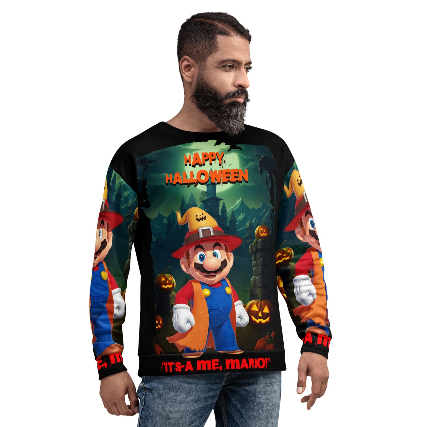 Mario Halloween Sweatshirt