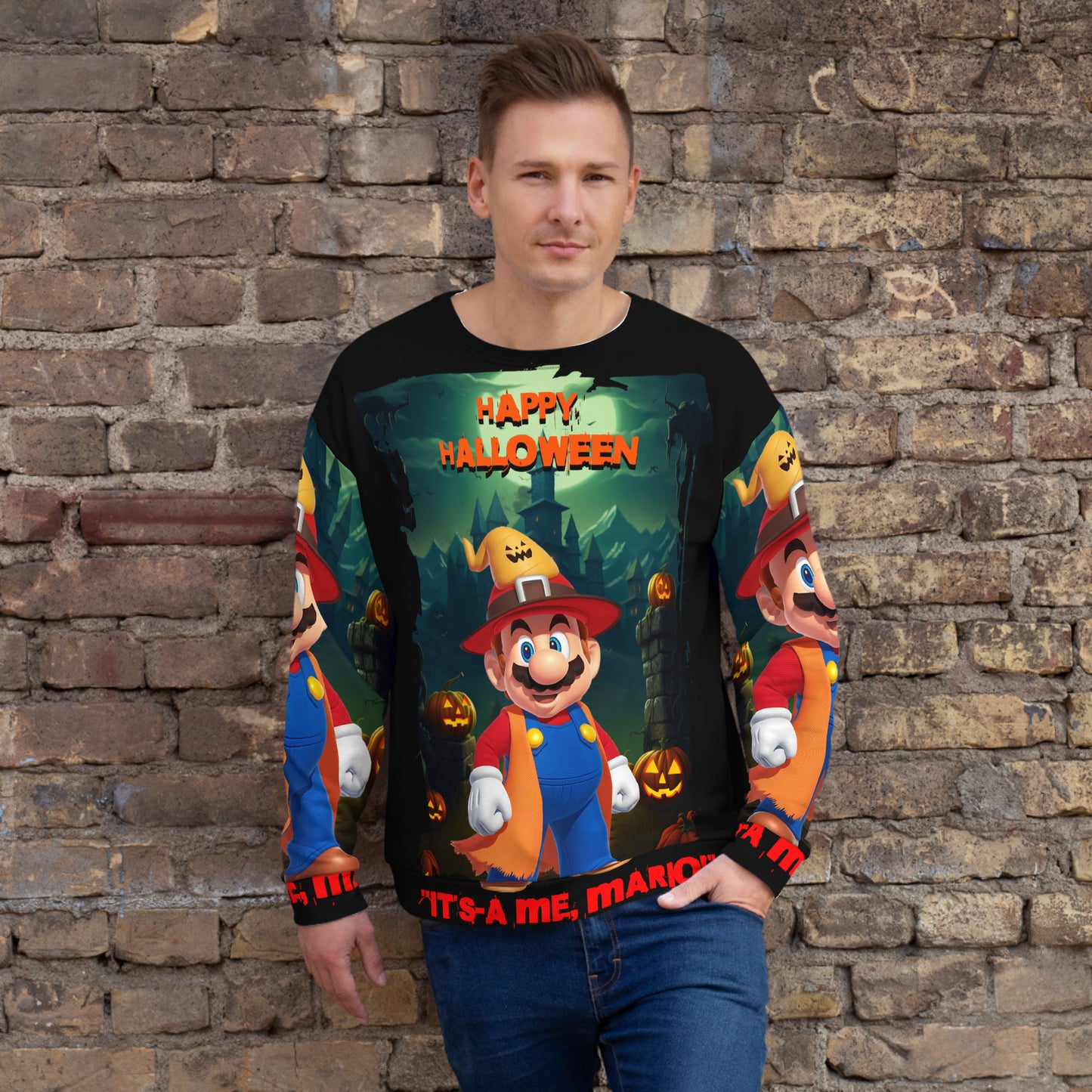 Mario Halloween Sweatshirt