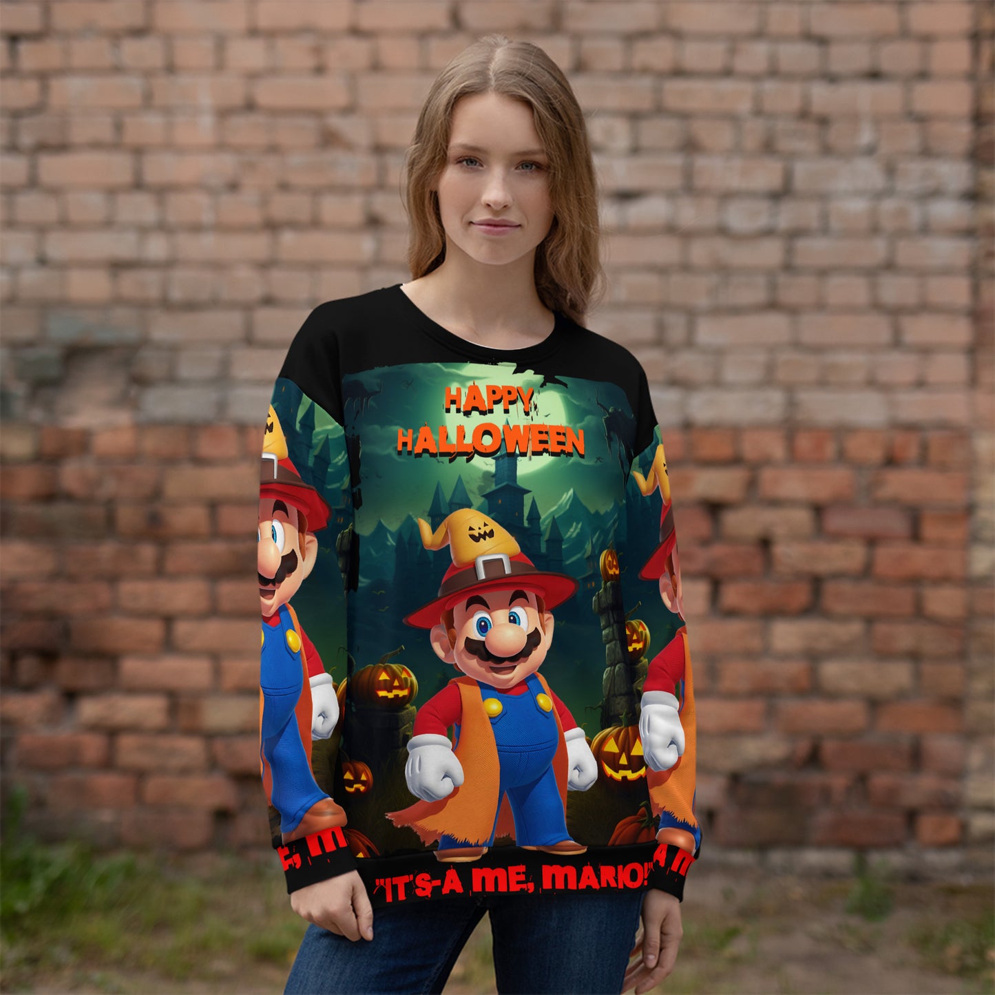 Mario Halloween Sweatshirt