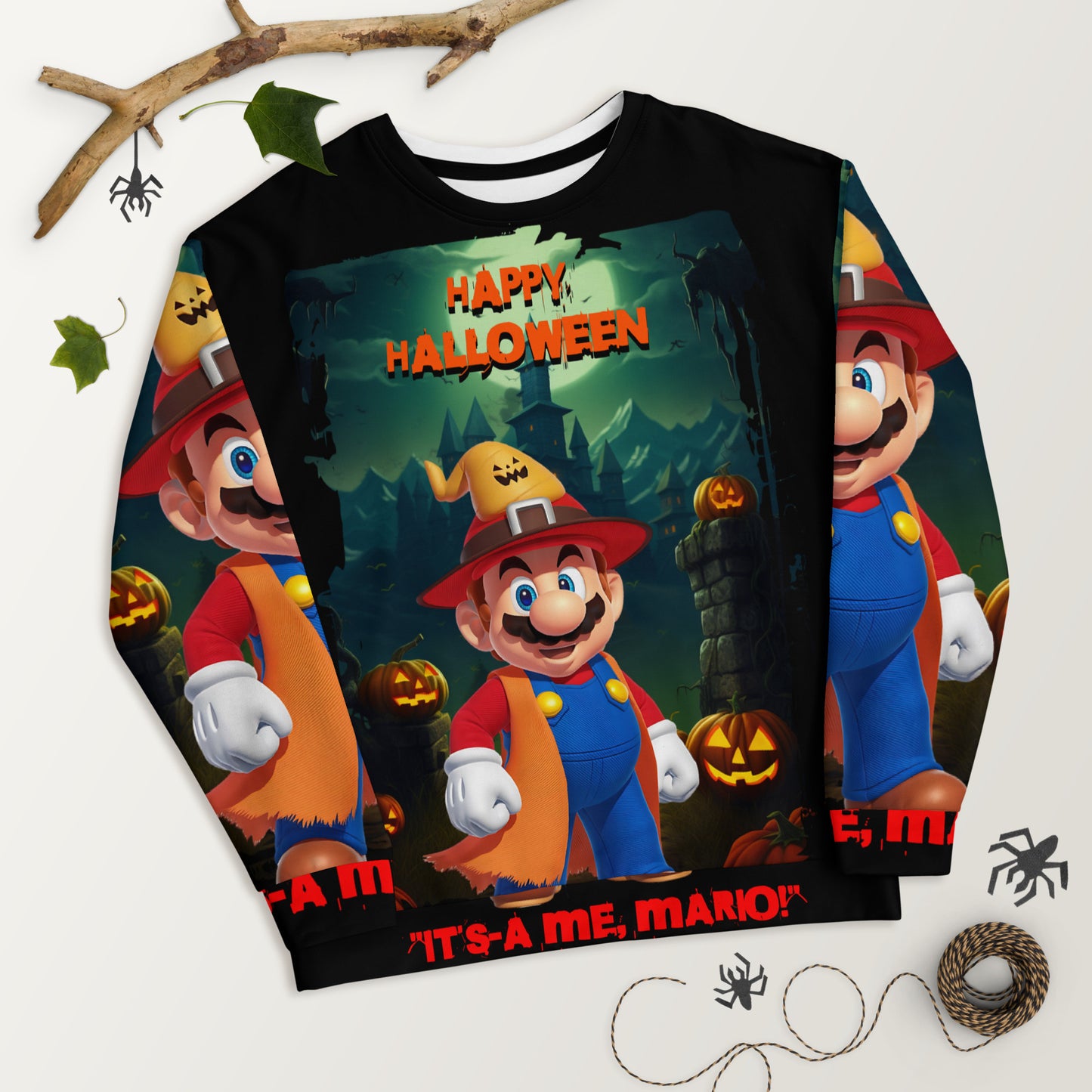 Mario Halloween Sweatshirt