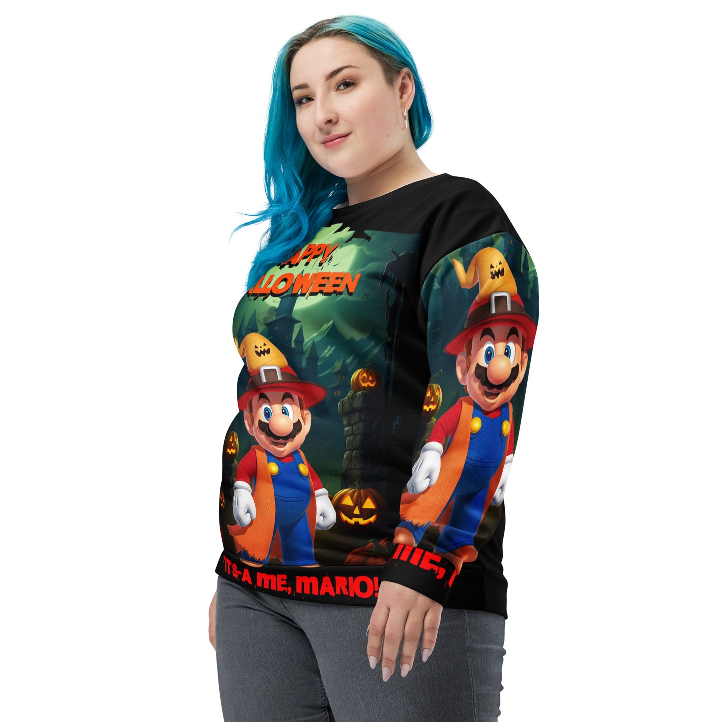 Mario Halloween Sweatshirt