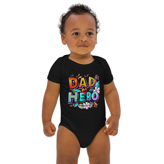 "DAD MY HERO" Onesie