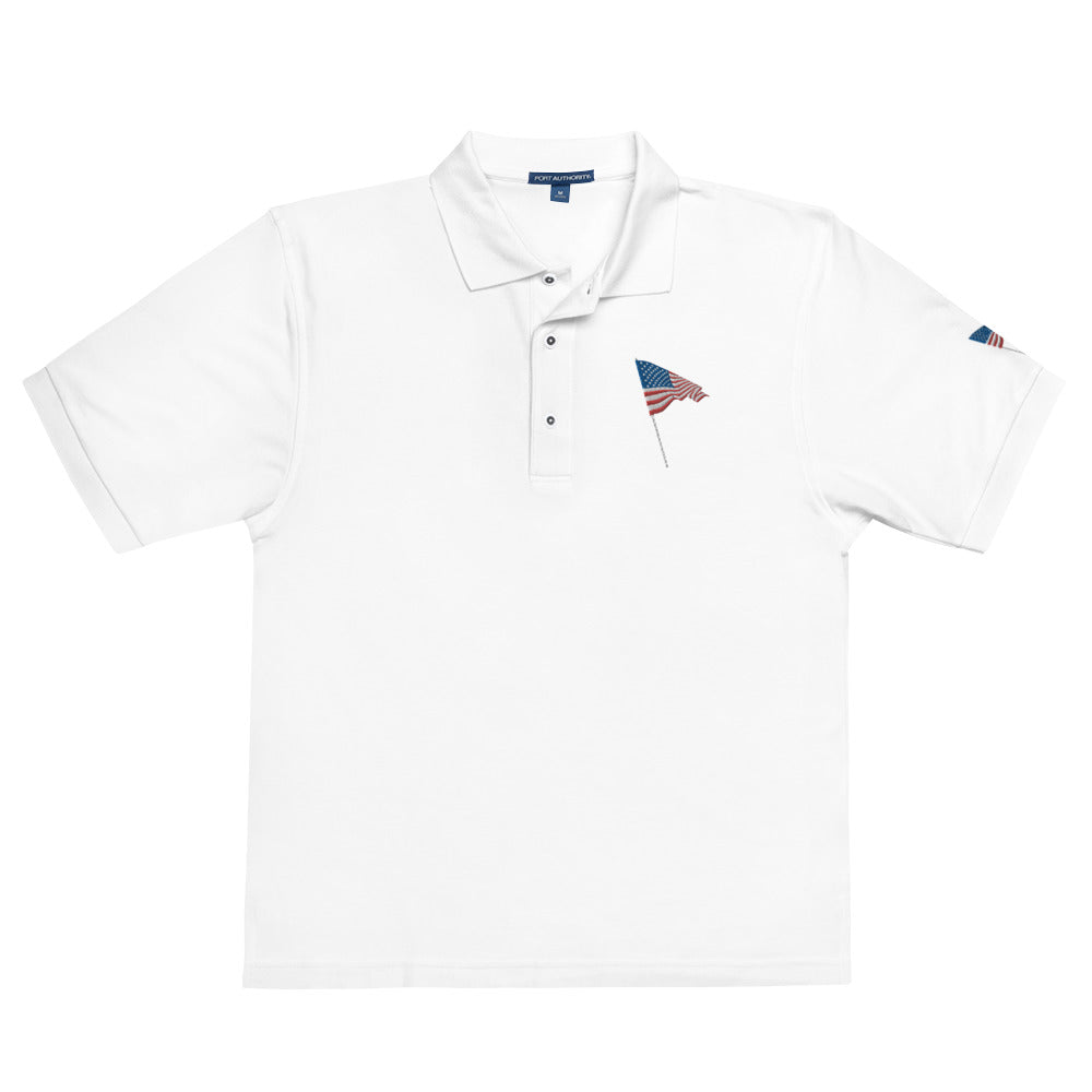 American Flag Polo