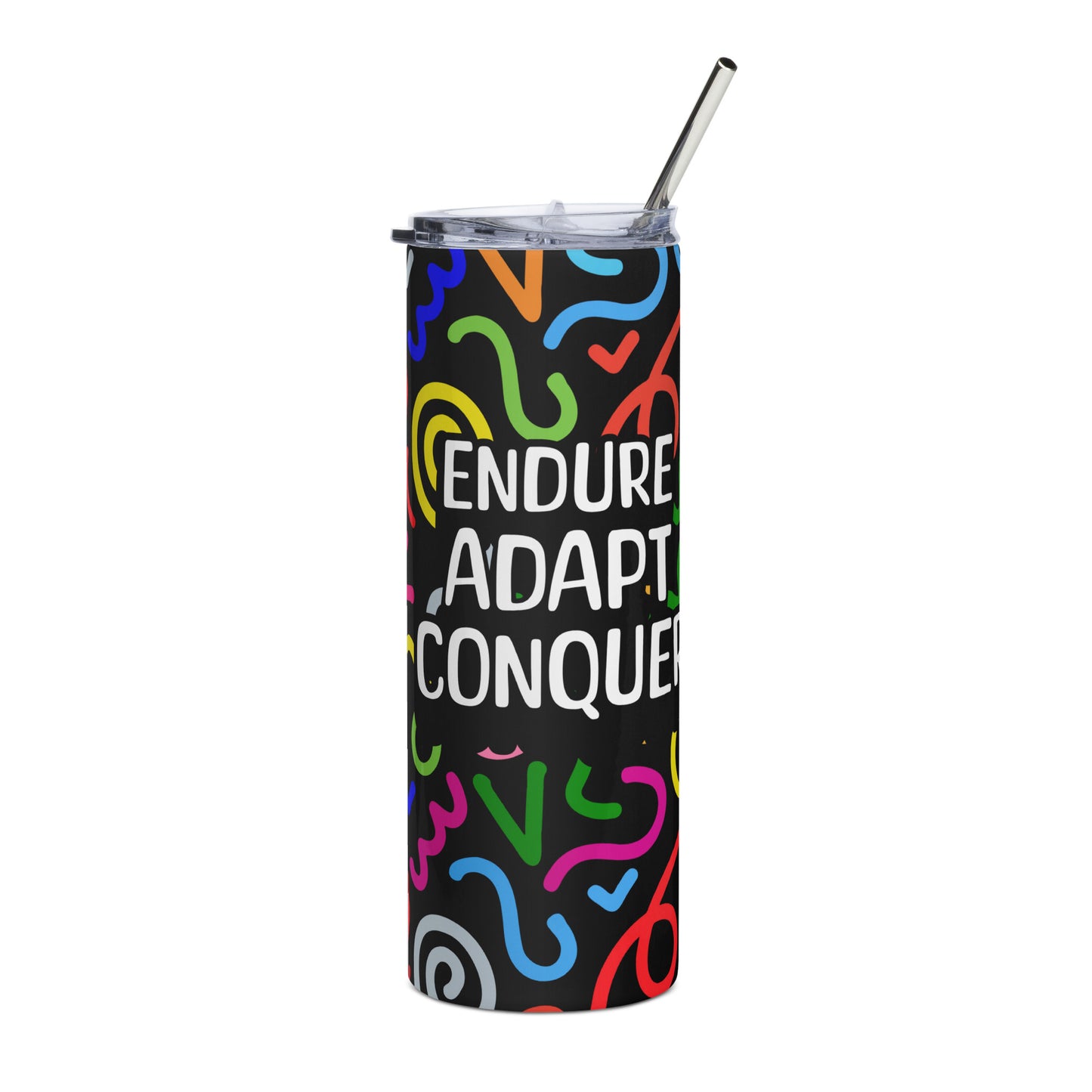 Endure Adapt Conquer Tumbler