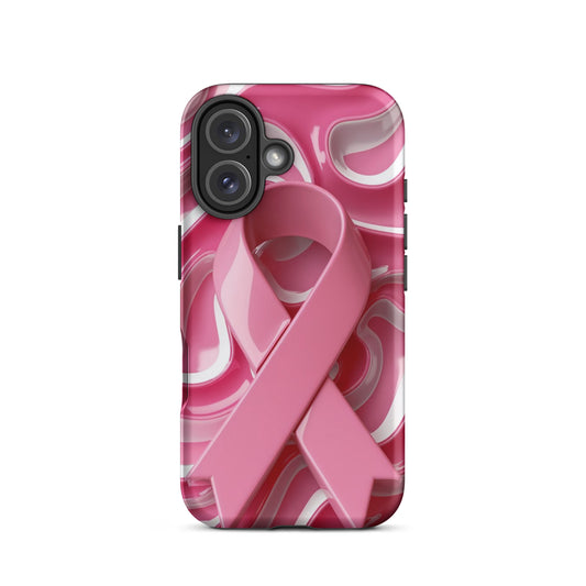 Pink Ribbon iPhone® 16 Case