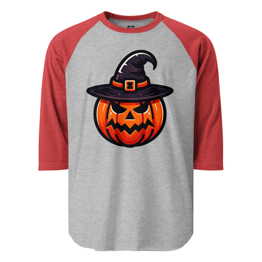 Pumpkin Raglan Unisex Shirt