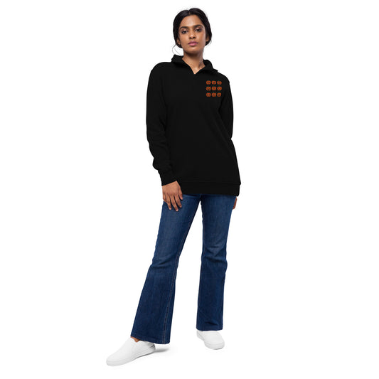 Pumpkin Unisex Fleece Pullover