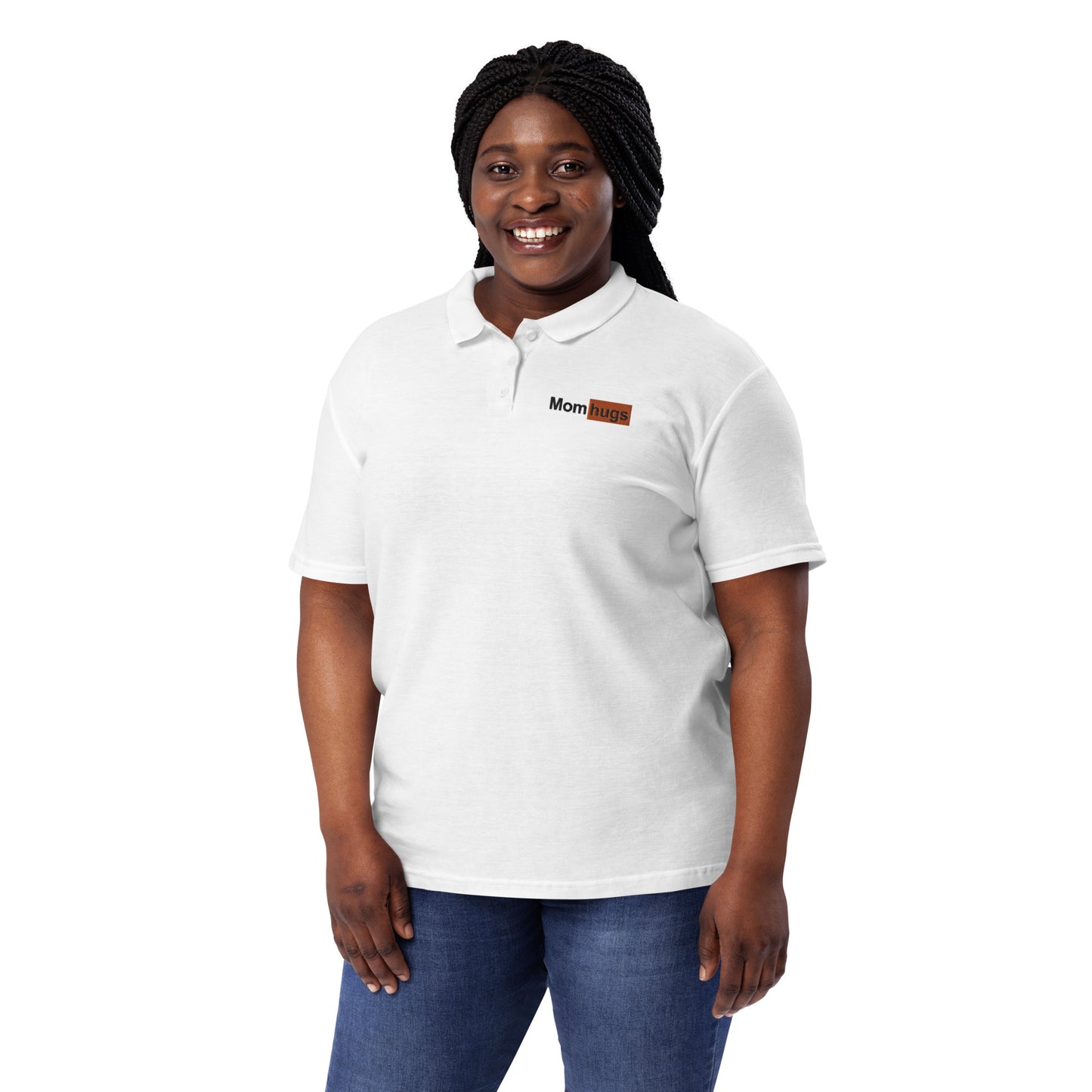 Mom Hugs Polo Shirt (FREE SHIPPING)